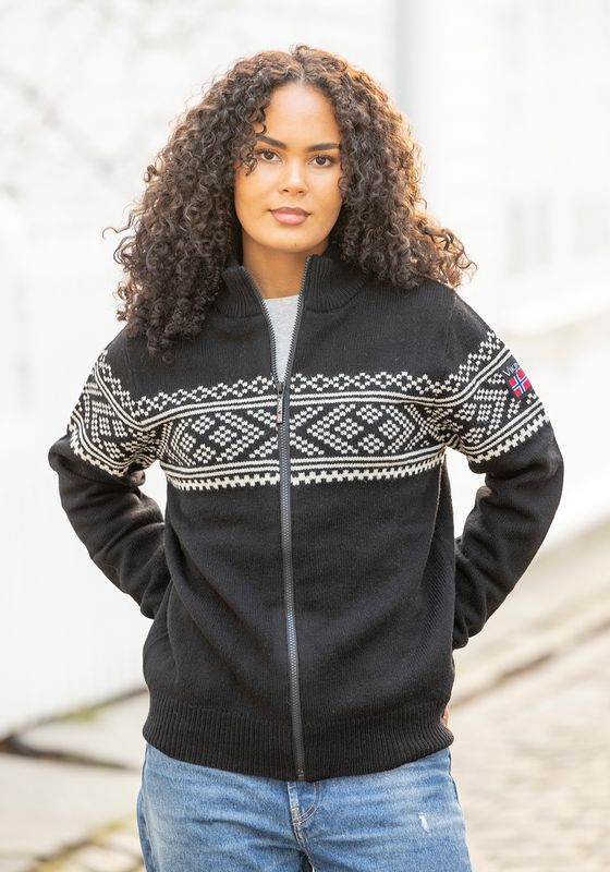 Setesdal Ulljakke Raya Svart/hvit-Unisex