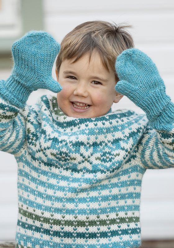 Fanastøl genser turkis