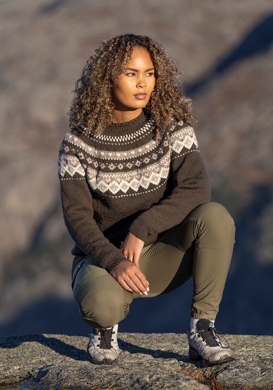 Fjellbris mørk brune