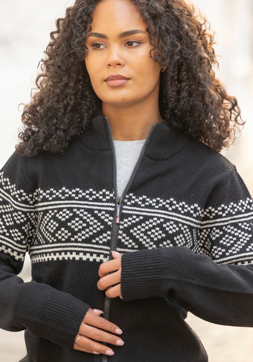 Setesdal Ulljakke Raya Svart/hvit-Unisex