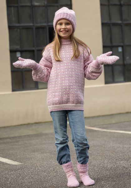 Hovedbilde Sval genser rosa 